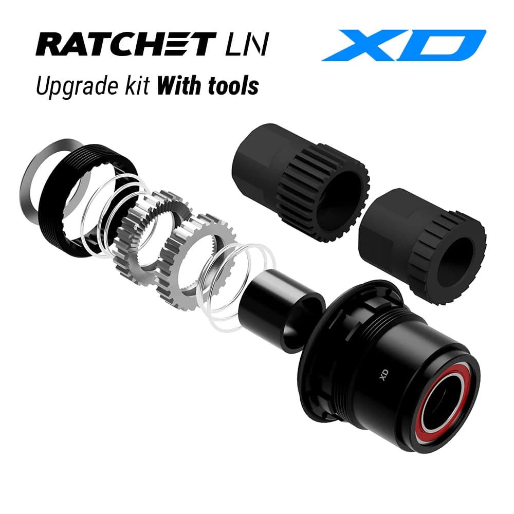 Ratchet LN Conversion Upgrade Kit Sram XD 11/12v Freehub 18T 36T 54T Drive Body with Tool 370 Bike Rear Hub 3-Pawl Replacement