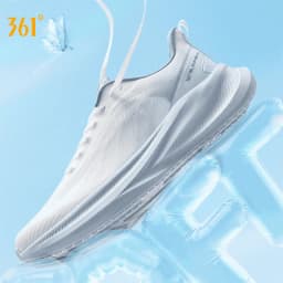 361 Degrees AirFeather 5.0 Men Running Shoes Wear-resistant Elastic Sole Lightweight Breathable Comfortable Sneakers 672612217