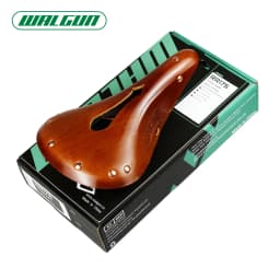 WALGUN Bicycle Saddle Handcrafted Vintage Leather Saddles Combining Comfort and Aesthetics Essential Accessories for Cycling