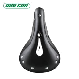 WALGUN Bicycle Saddle Handcrafted Vintage Leather Saddles Combining Comfort and Aesthetics Essential Accessories for Cycling