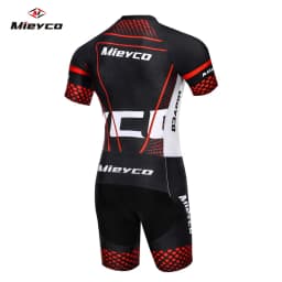 Men’s Triathlon Suit Breathable & Padded Tri Suit for Bike Run Race Day Gear for Triathletes Short Sleeve Gym Set