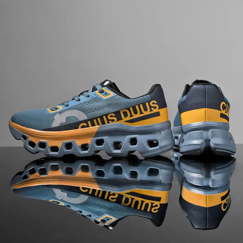 Men's Running Shoes Off-road Shoes Cushioning Jogging Non-Slip Breathable Mesh Luxury shoes Outdoor Couple Trainer Race Sneakers