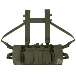 KRYDEX 500D Tactical Chest Rig UW Gen IV Low Profile Rigs Carrier With GP Pouch Multifunction Pockets H Harness