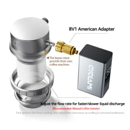 Manual Air-Pressure Espresso Machine Air Pump 10.3 Bar Coffee Essence Extraction Americano For Portable Manual Espresso Brewer