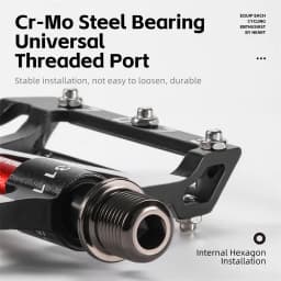 WEST BIKING Ultralight Cycling Pedals 3 Bearing MTB Road Bike 7075 Aluminum Alloy Non-slip Flat Pedal Multicolor Cycling Parts