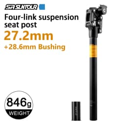 SR Suntour NCX MTB Seatpost 400mm Mountain Bicycle Damping Suspension Seat Post Dirty Bike Seat Tube 27.2 30.9 31.6mm Bike Parts