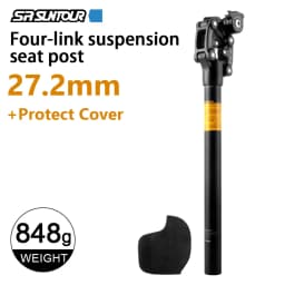 SR Suntour NCX MTB Seatpost 400mm Mountain Bicycle Damping Suspension Seat Post Dirty Bike Seat Tube 27.2 30.9 31.6mm Bike Parts