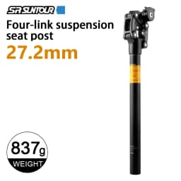 SR Suntour NCX MTB Seatpost 400mm Mountain Bicycle Damping Suspension Seat Post Dirty Bike Seat Tube 27.2 30.9 31.6mm Bike Parts