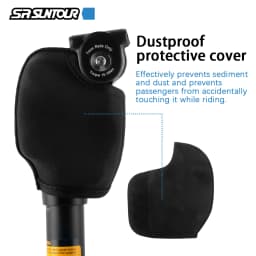 SR Suntour NCX MTB Seatpost 400mm Mountain Bicycle Damping Suspension Seat Post Dirty Bike Seat Tube 27.2 30.9 31.6mm Bike Parts