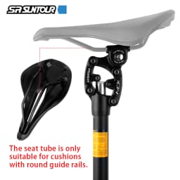 SR Suntour NCX MTB Seatpost 400mm Mountain Bicycle Damping Suspension Seat Post Dirty Bike Seat Tube 27.2 30.9 31.6mm Bike Parts