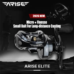 HAIBO 2026 ARISE ELITE Casting Reel 153g 7.2:1/8.3:1 STS AMC+ 2.0 Gear System LFC 4.3g Ultralight Spool Fishing Reel