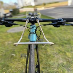 Bike Front Rack Mountain Road Bike Stainless Steel Integrated High-capacity Design Bicycle Luggage Carrier Bicycle Accessories