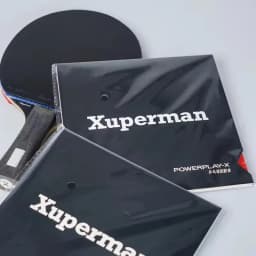 Original Xuperman Pimple's In Table Tennis Rubber Sheet Forehand & Backhand Sticky Rubber With Sponge Non-sticky PingPong Rubber