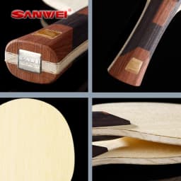 Original SANWEI 75 Series Table Tennis Blade 5 Wood + 2 Fiber Racket 5+2 Ping Pong Paddles Pingpong Bat