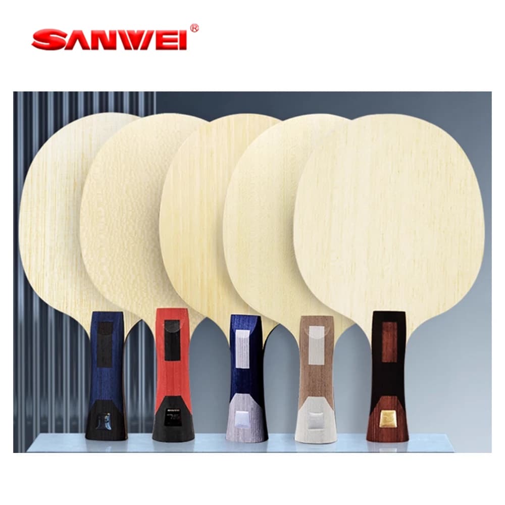 Original SANWEI 75 Series Table Tennis Blade 5 Wood + 2 Fiber Racket 5+2 Ping Pong Paddles Pingpong Bat