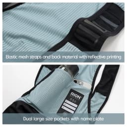 RION Men's Cycling Bib Shorts Mountain Bike MTB Padded Tights Bicycle Clothes Riding Bibs Dolomiti 8H Long Distance Breathable