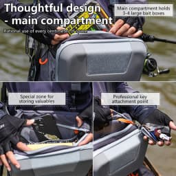 5L Fishing Bag, Multifunctional Waterproof Handbag, Fishing Tackle Bag, Fishing Backpack, Waist Bag, Water Proof