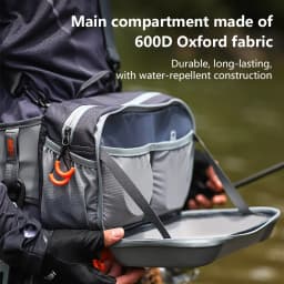 5L Fishing Bag, Multifunctional Waterproof Handbag, Fishing Tackle Bag, Fishing Backpack, Waist Bag, Water Proof