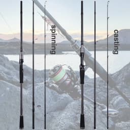 BUDEFO MAXIMUS Lure Fishing Rod 1.8m 2.4m 3.0m30T Carbon Spinning Baitcasting FUJI Guide Travel Lure Rod 3-50g ML/M/MH