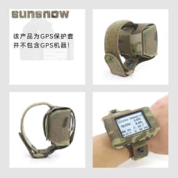 Tactical GPS Wrist Bag Portable Digital Protective Storage Pouch for Foretrex 801 GPS
