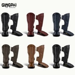 New Kickboxing Boxing Shin Guard Pads Muay Thai Martial Arts Sanda Wushu Leg Protector Taekwondo Ankle Guards Adult Children