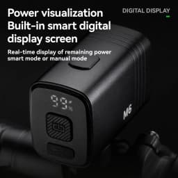 ROCKBROS 1000LM Bicycle Front Hanging Light Bike Headlight Cut-off Line Intelligent Power Display Screen High Brightness Light