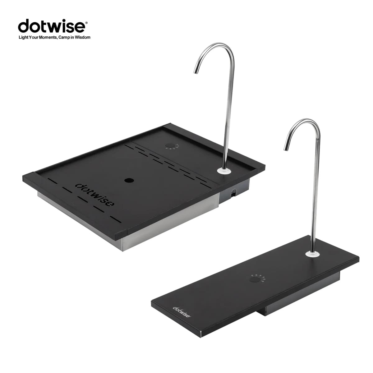 IGT Electric Water Dispenser Camping IGT Water-proof Electric Water Pump Aluminium Table Unit Plate IGT Table Accessory