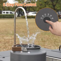 IGT Electric Water Dispenser Camping IGT Water-proof Electric Water Pump Aluminium Table Unit Plate IGT Table Accessory