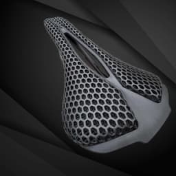 3D Printed Bicycle Saddle Ultralight 140g Carbon Saddle 250x140mm Bike Seating for MTB Gravel Road Bike Seat Cycling Parts