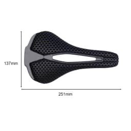 3D Printed Bicycle Saddle Ultralight 140g Carbon Saddle 250x140mm Bike Seating for MTB Gravel Road Bike Seat Cycling Parts