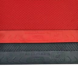 NEW HELLFIRE Table Tennis Rubber OX ITTF Approved Anti-Arc Pingpong Rubber Long Pips Mediun Particle Table Tennis Single Rubber