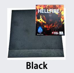 NEW HELLFIRE Table Tennis Rubber OX ITTF Approved Anti-Arc Pingpong Rubber Long Pips Mediun Particle Table Tennis Single Rubber