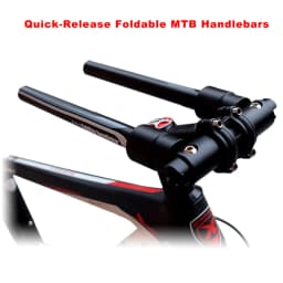 Quick-Release Aluminum Alloy Foldable Handlebar For Electric Scooter/MTB/Folding Bike, Diameter 25.4mm/31.8mm
