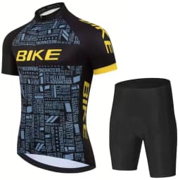 2026 Summer Cycling Jersey Set Men Fluorescent Color MTB Short Sleeve Cycling Clothing Mountain Bike Wear Ropa Ciclismo Uniform