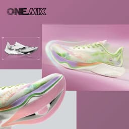 ONEMIX Marathon Nylon Carbon Board Running Racing Shoes, Professional Stable Support, Shock-relief, Ultra-light Rebound Man Snea