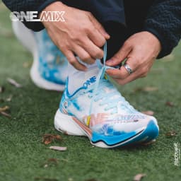 ONEMIX Marathon Nylon Carbon Board Running Racing Shoes, Professional Stable Support, Shock-relief, Ultra-light Rebound Man Snea