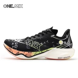 ONEMIX Marathon Nylon Carbon Board Running Racing Shoes, Professional Stable Support, Shock-relief, Ultra-light Rebound Man Snea