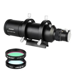 Svbony SV106 Guide Scope 50mm/60mm and 1.25'' UHC and UV-IR Elimination of Light Pollution Filters for Astro Observation