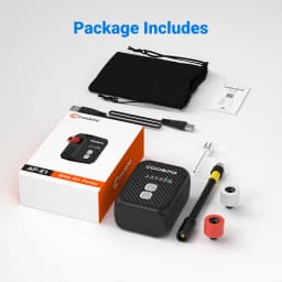 COOSPO AP-E1 Electric Air Pump Portable Inflator 120PSI MTB Road Bike Accessories for Bike Schrader Presta Tires