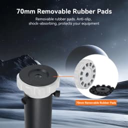Svbony SV225H Telescope Tripod Riser Azimuth Mount Riser Compatible with Mainstream Alt-Azimuth Astronomical Mounts
