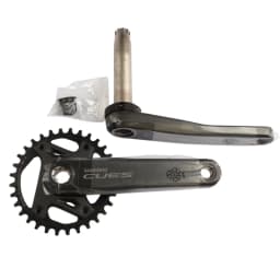SHIMANO CUES FC-U6000 Crankset 32T/40T Chainring 170mm 1x11s/10s/9s 2-PIECE CRANKSET For MTB Cycling Part Original