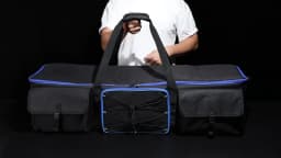 Large Telescope Bag 50 inch Telescope Carrying Case for Tripod Padded Telescope Storage Bag Telescope Accessories Carry Case