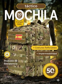 50L Tactical Backpack Large Capacity Outdoor Rucksack 3 Day Fitness Hiking Bag Hiking Camping Gear Backpacks