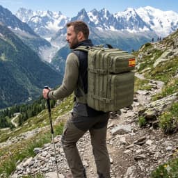 50L Tactical Backpack Large Capacity Outdoor Rucksack 3 Day Fitness Hiking Bag Hiking Camping Gear Backpacks