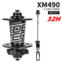 KOOZER XM490 Rear MTB Hub 6 Pawls 72 Clicks 4 Sealed Bearings QR 10x135 Thru 12x142 28/32/36H Disc Brake 8-12S Mountain Bike Hub