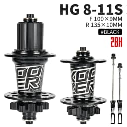 KOOZER XM490 Rear MTB Hub 6 Pawls 72 Clicks 4 Sealed Bearings QR 10x135 Thru 12x142 28/32/36H Disc Brake 8-12S Mountain Bike Hub
