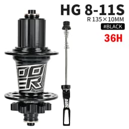 KOOZER XM490 Rear MTB Hub 6 Pawls 72 Clicks 4 Sealed Bearings QR 10x135 Thru 12x142 28/32/36H Disc Brake 8-12S Mountain Bike Hub