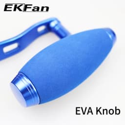 EKFan 135MM Aluminum Alloy EVA Knob Jigging Baitcasting Fishing Reel Handle for A/S/D 7*4/8*5mm Hole Lure Reel DIY Parts