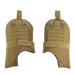 Tactical Shoulder Pads Detachable Arm Guard Extension Kit Molle Compatible Military Vest Accessories Airsoft Gear Equipment