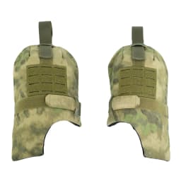 Tactical Shoulder Pads Detachable Arm Guard Extension Kit Molle Compatible Military Vest Accessories Airsoft Gear Equipment